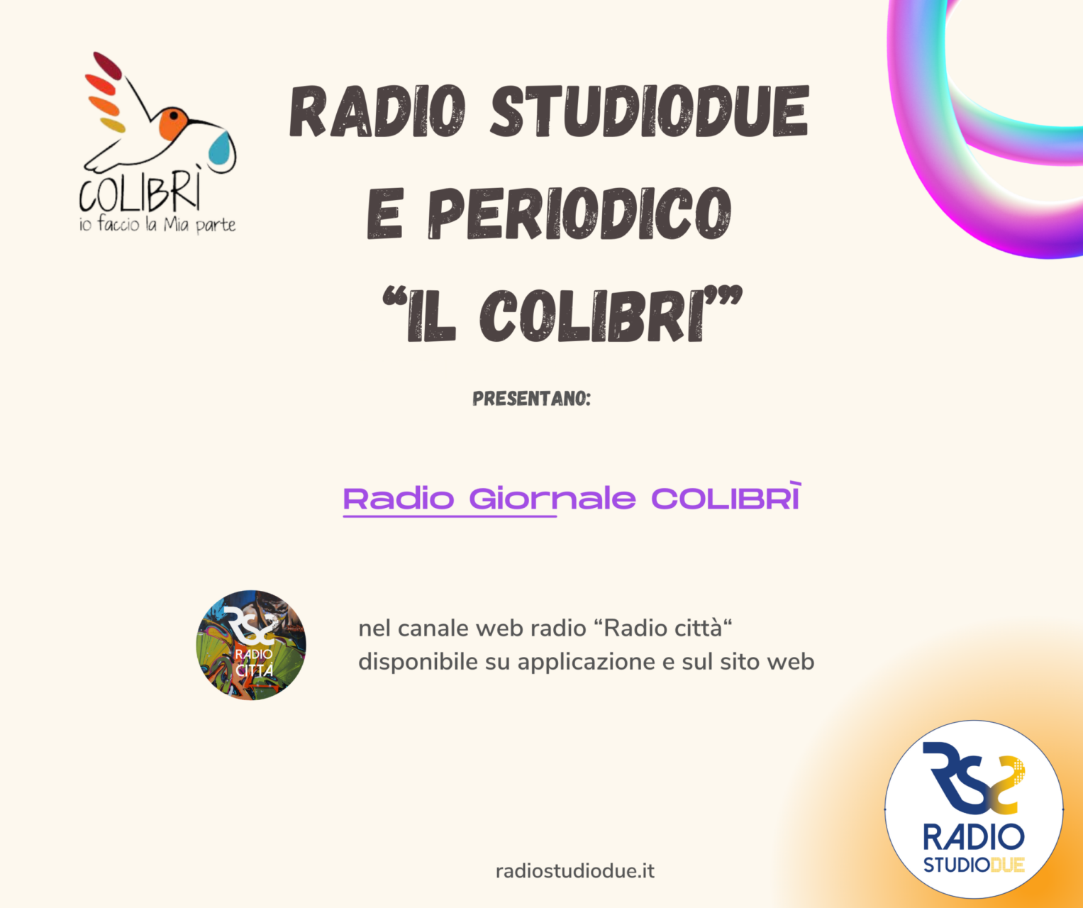 Radio giornale Colibrì